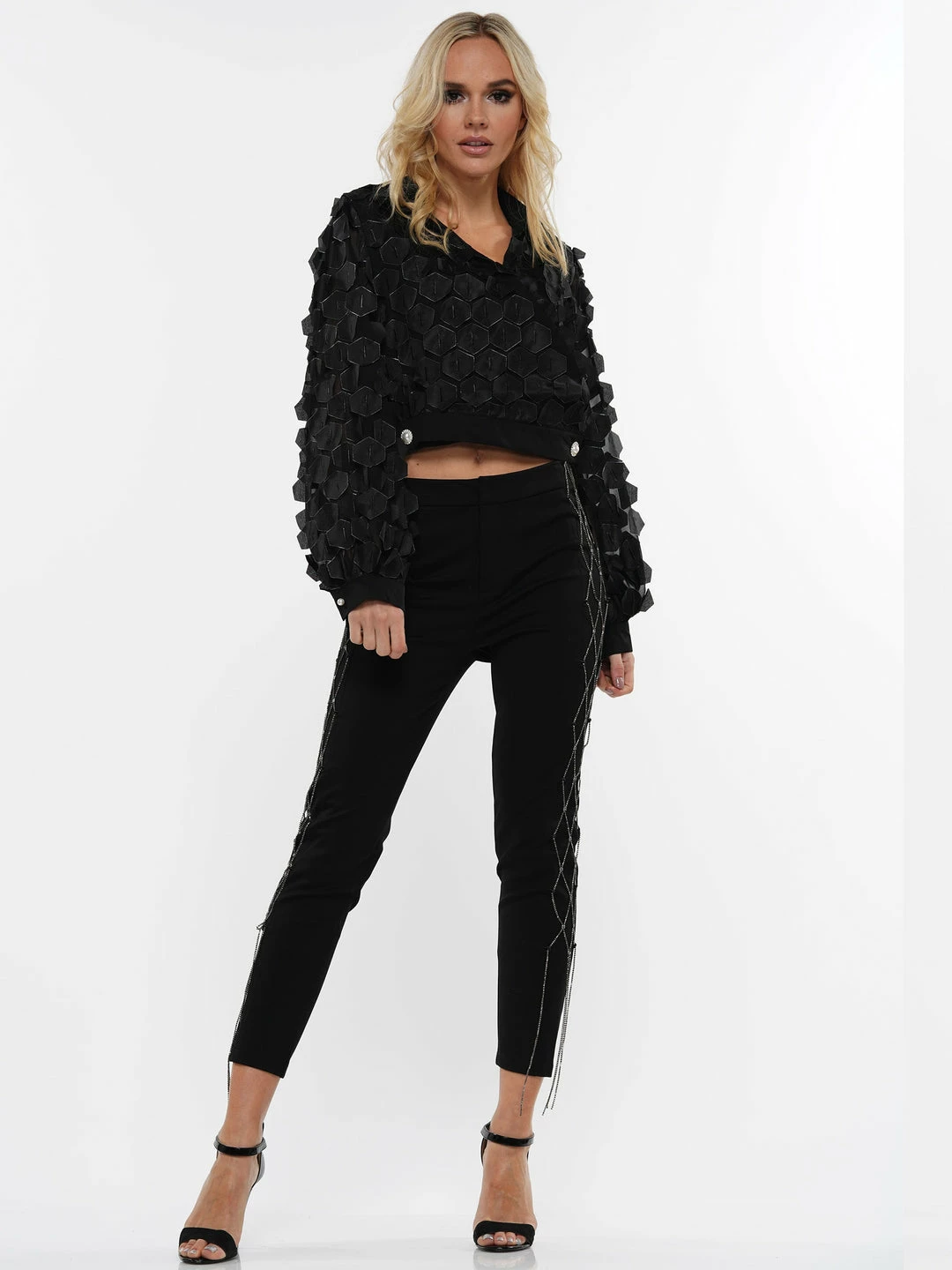 Why Dress PETAL TRIM SHORT BLOUSE TOP 10 Why Dress PETAL TRIM SHORT BLOUSE TOP