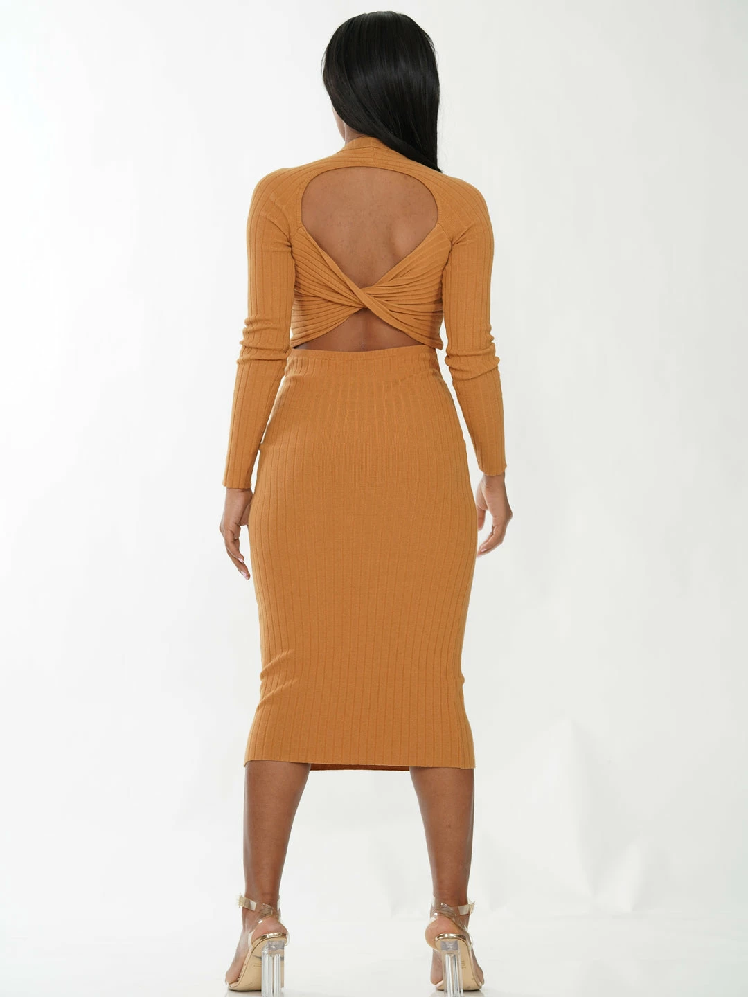 Why Dress BACKLESS CROSS DETAIL MERMAID DRESS KNIT TOP 12 Why Dress BACKLESS CROSS DETAIL MERMAID DRESS KNIT TOP