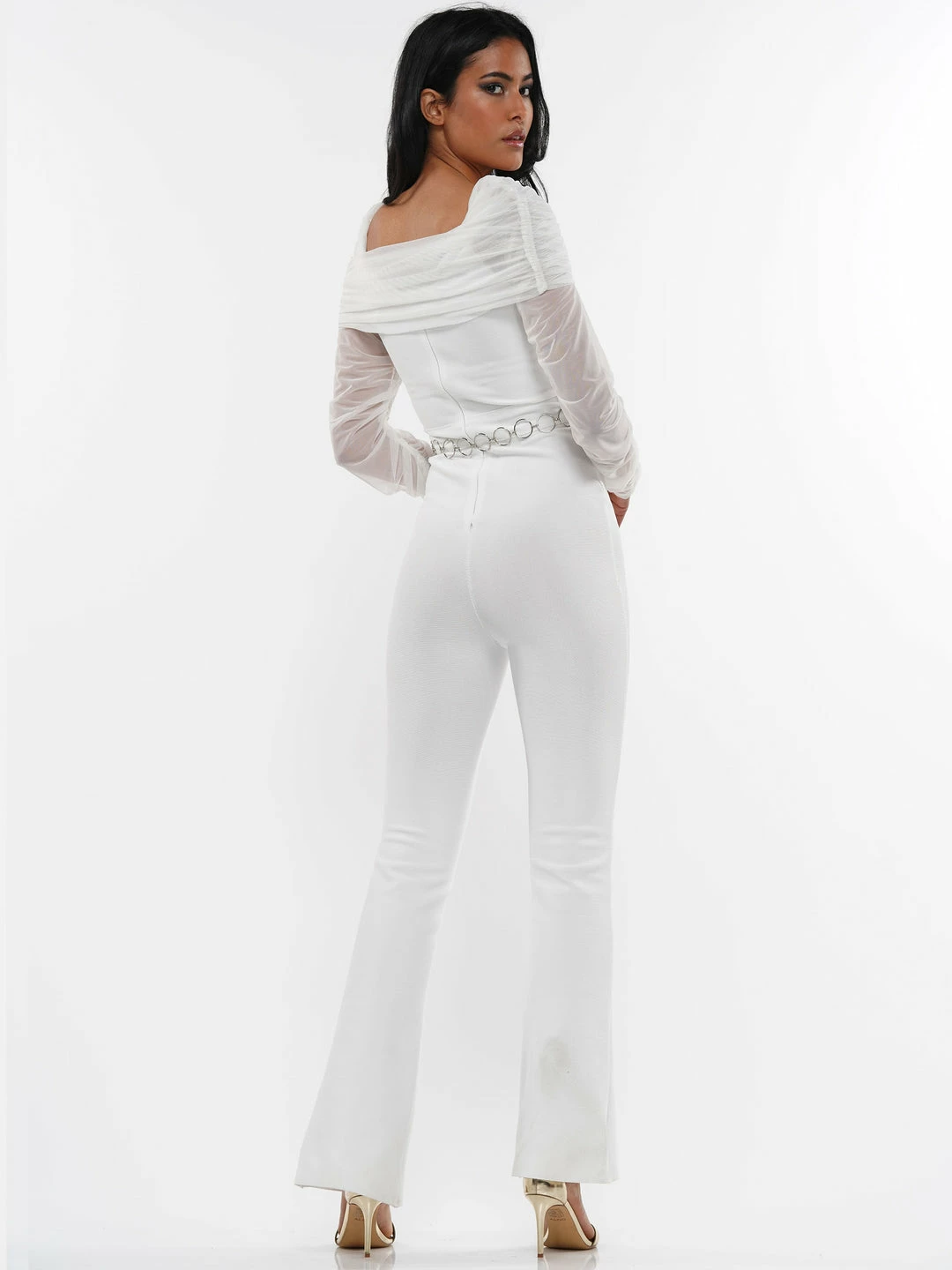 Why Dress EYELET CHAIN DETAIL JUMPSUIT 5 Why Dress EYELET CHAIN DETAIL JUMPSUIT