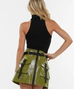 Why Dress COLD SHOULDER SLEEVELESS TURTLENECK BODYSUIT 29 Why Dress COLD SHOULDER SLEEVELESS TURTLENECK BODYSUIT