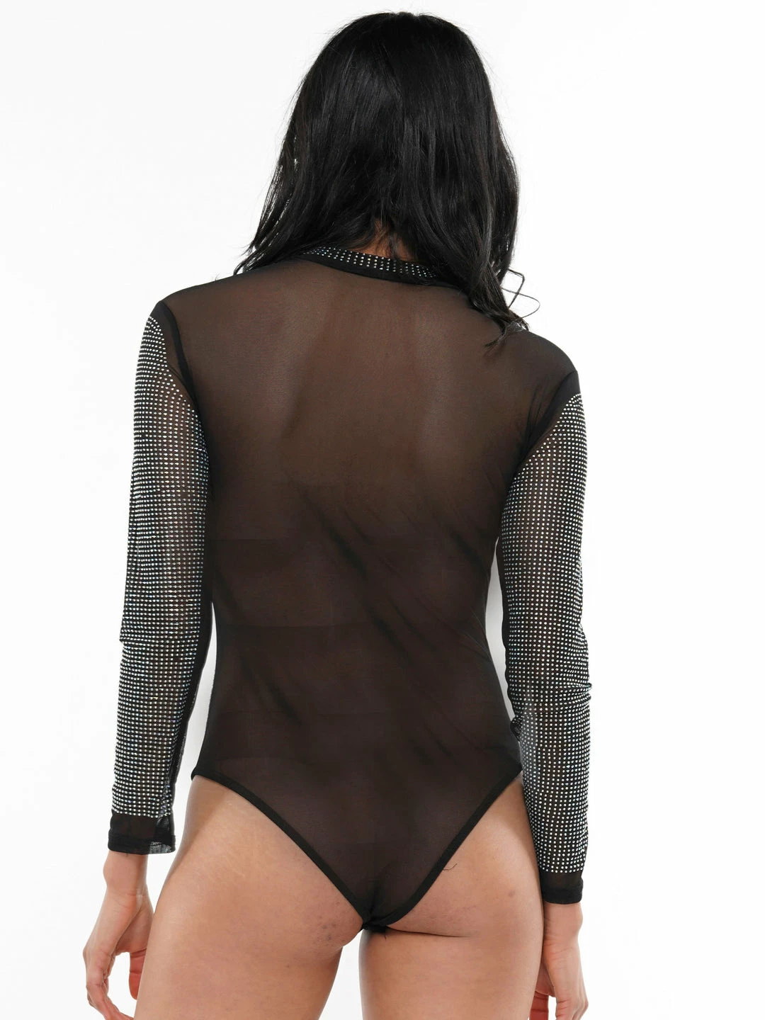 Why Dress JUMPSUITS HEATSTONES SEE-THROUGH BODYSUIT 5 Why Dress JUMPSUITS HEATSTONES SEE-THROUGH BODYSUIT