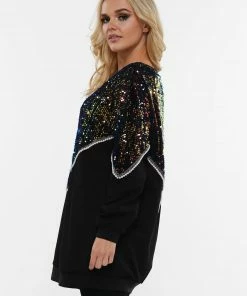Why Dress SHINE BRIGHT SEQUIN SWEATER KNITS 12 Why Dress SHINE BRIGHT SEQUIN SWEATER KNITS