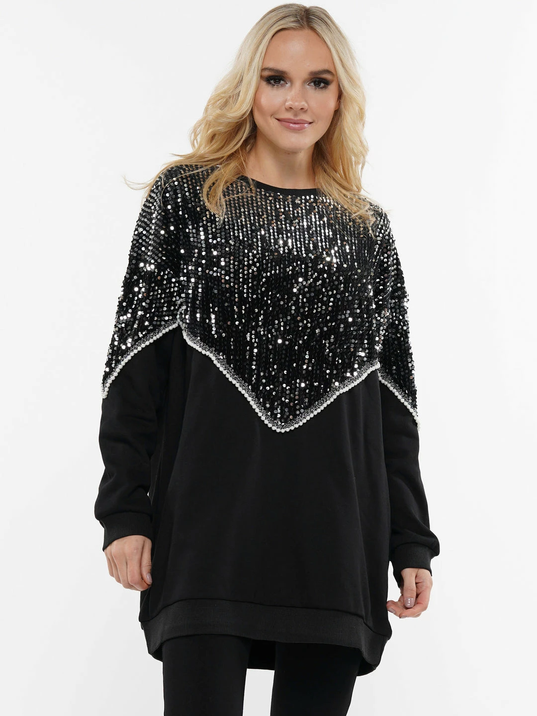 Why Dress SHINE BRIGHT SEQUIN SWEATER KNITS 7 Why Dress SHINE BRIGHT SEQUIN SWEATER KNITS