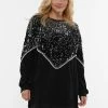 Why Dress SHINE BRIGHT SEQUIN SWEATER KNITS 2 Why Dress SHINE BRIGHT SEQUIN SWEATER KNITS