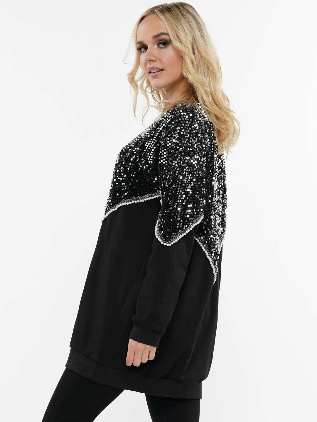 Why Dress SHINE BRIGHT SEQUIN SWEATER KNITS 8 Why Dress SHINE BRIGHT SEQUIN SWEATER KNITS