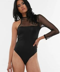Why Dress BODYSUITS SEE-THROUGH SHOULDER BODYSUIT 13 Why Dress BODYSUITS SEE-THROUGH SHOULDER BODYSUIT