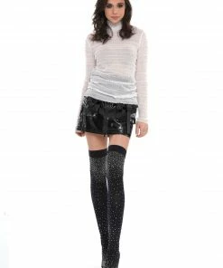 Why Dress TOPS See-Through Rippled Long Sleeve 20 Why Dress TOPS See-Through Rippled Long Sleeve