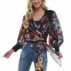 Why Dress Floral Puffy Sleeve Blouse 1 Why Dress Floral Puffy Sleeve Blouse