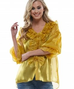 Why Dress Midas Lace Up Top