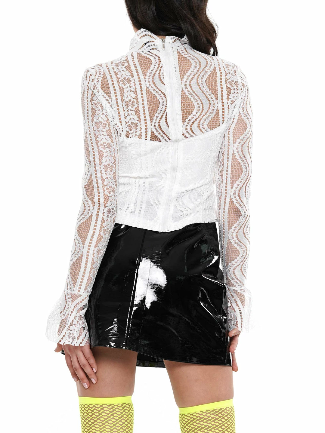 Why Dress Serene Lace Long Sleeve Blouse 5 Why Dress Serene Lace Long Sleeve Blouse