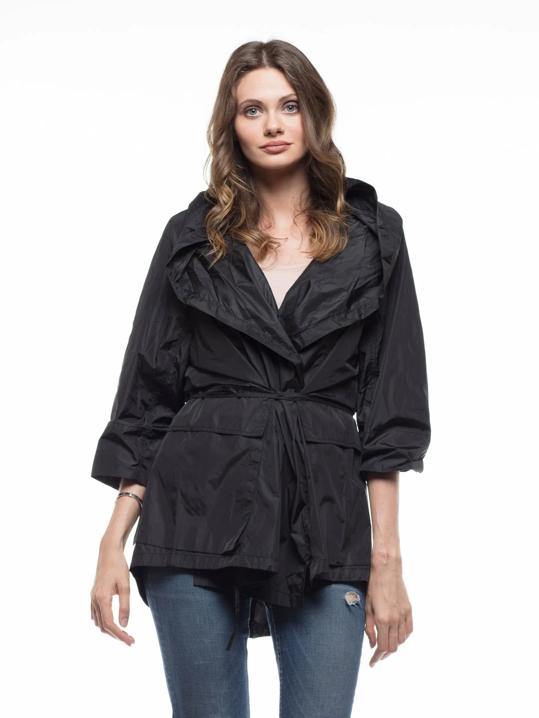 Why Dress WINDBREAKER POCKET DETAIL LONG JACKET 3 Why Dress WINDBREAKER POCKET DETAIL LONG JACKET