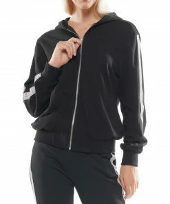 Why Dress Zip Up Gemstone Hoodie