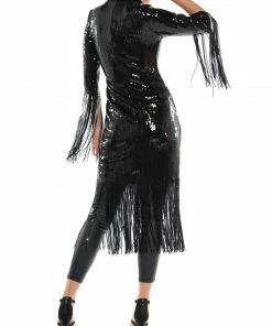 Why Dress Sequin Fringe Jacket 13 Why Dress Sequin Fringe Jacket