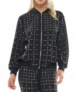 WHY DRESS Sales 15 Why Dress Silver Star Stud Hoodie Jacket NEW ARRIVALS