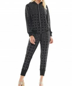 Why Dress Silver Star Stud Hoodie Jacket NEW ARRIVALS