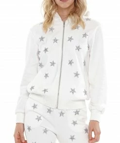 Why Dress Star Embellished Hoodie OUTERWEAR