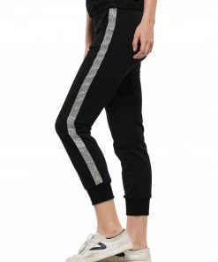 Why Dress BOTTOMS Joggers Featuring Heat Stone Trim
