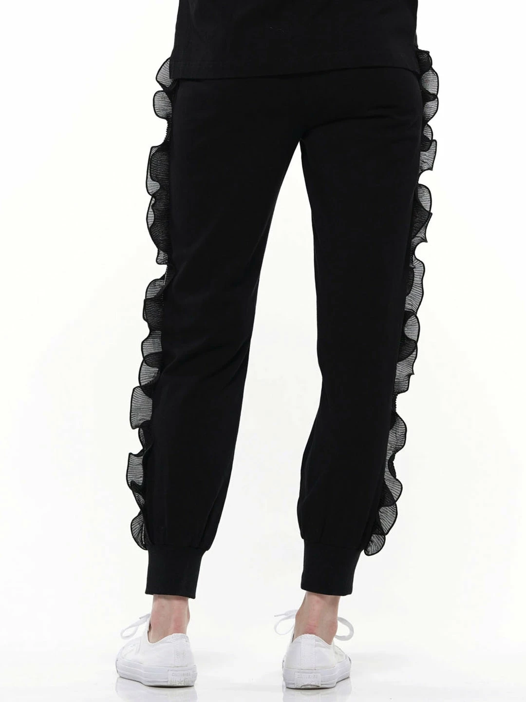 Why Dress BOTTOMS Ruffled Jogger Pants 5 Why Dress BOTTOMS Ruffled Jogger Pants