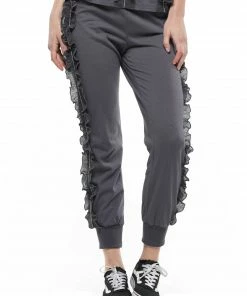 Why Dress BOTTOMS Ruffled Jogger Pants 18 Why Dress BOTTOMS Ruffled Jogger Pants