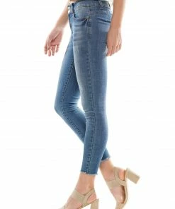 Why Dress Two Button Skinny Jeans