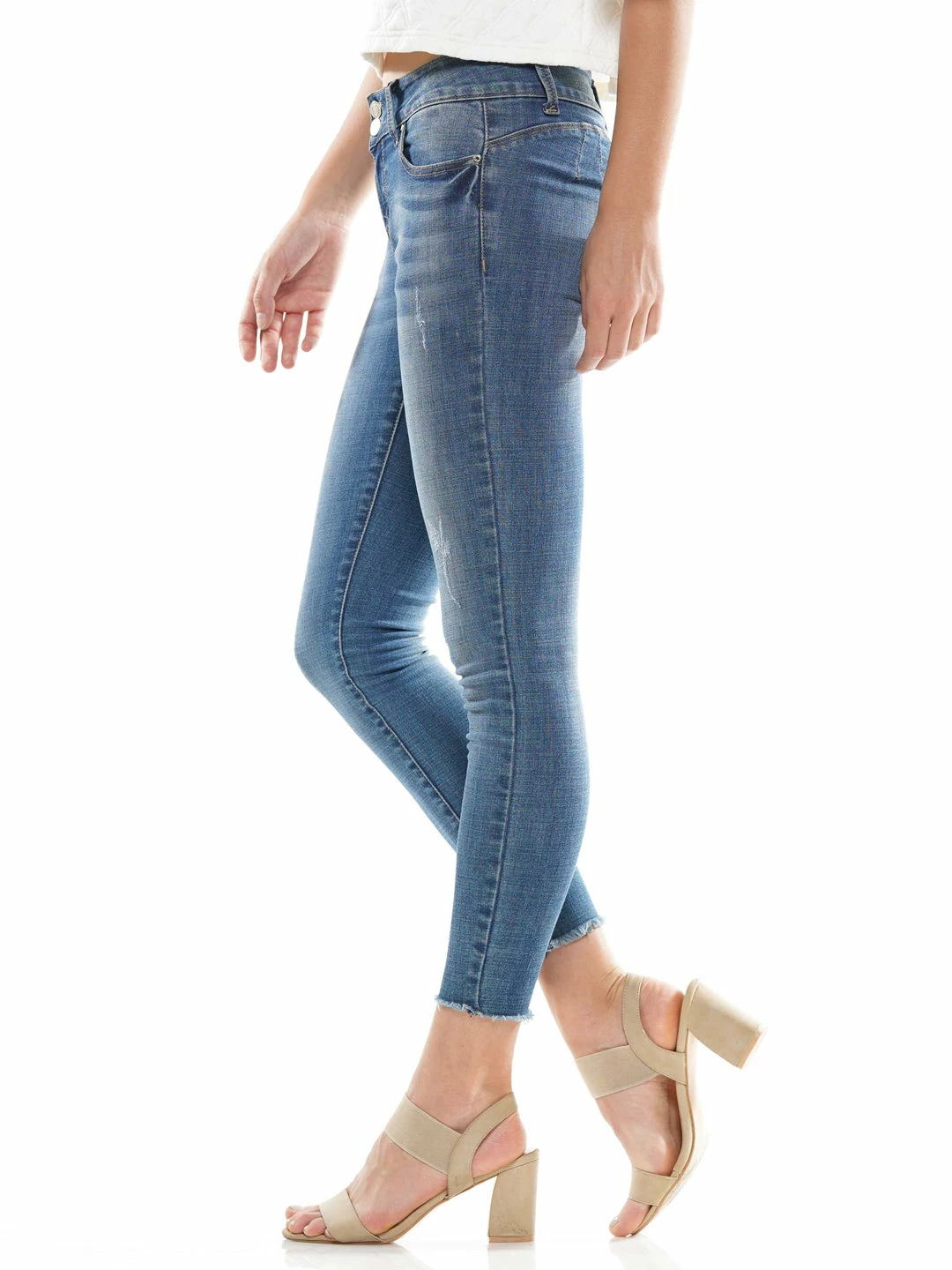 Why Dress Two Button Skinny Jeans 4 Why Dress Two Button Skinny Jeans