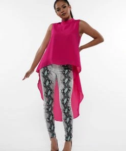 Why Dress Snake Pattern Skinny Jean BOTTOMS