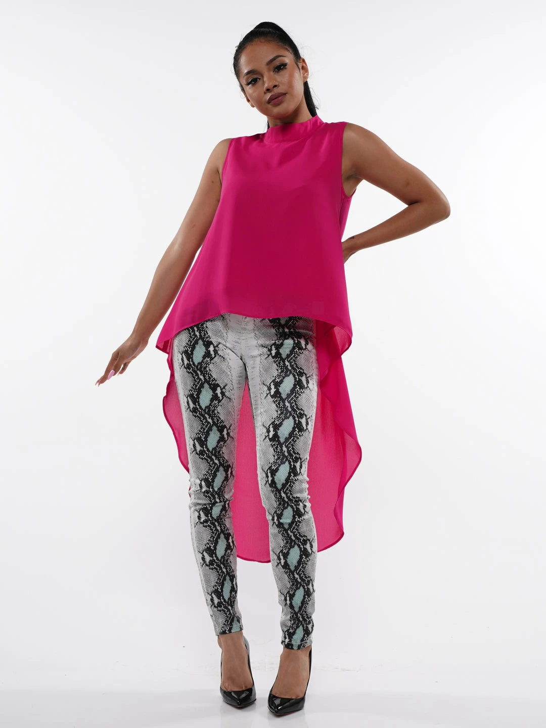 Why Dress Snake Pattern Skinny Jean BOTTOMS 3 Why Dress Snake Pattern Skinny Jean BOTTOMS