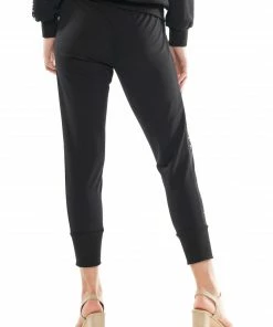 Why Dress Silver Star Stud Jogger Pants NEW ARRIVALS