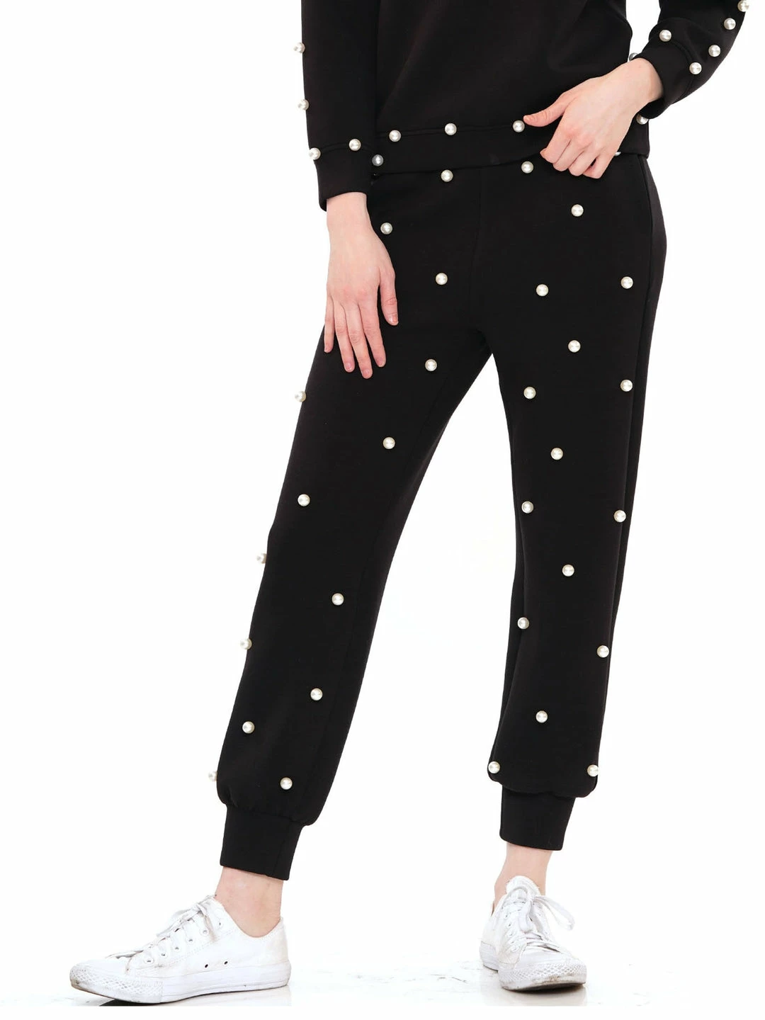 Why Dress Pearl Embellished Pants NEW ARRIVALS 3 Why Dress Pearl Embellished Pants NEW ARRIVALS