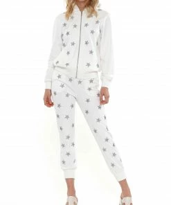 Why Dress BOTTOMS Star Embellished Jogger Pants 7 Why Dress BOTTOMS Star Embellished Jogger Pants