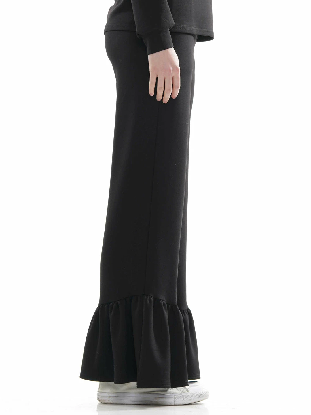 Why Dress Ruffle Hem Wide Legged Pants 5 Why Dress Ruffle Hem Wide Legged Pants