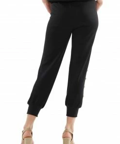 Why Dress Pearl Trim Jogger Pants NEW ARRIVALS