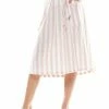 Why Dress SKIRTS Striped Pocket Midi Skirt 2 Why Dress SKIRTS Striped Pocket Midi Skirt