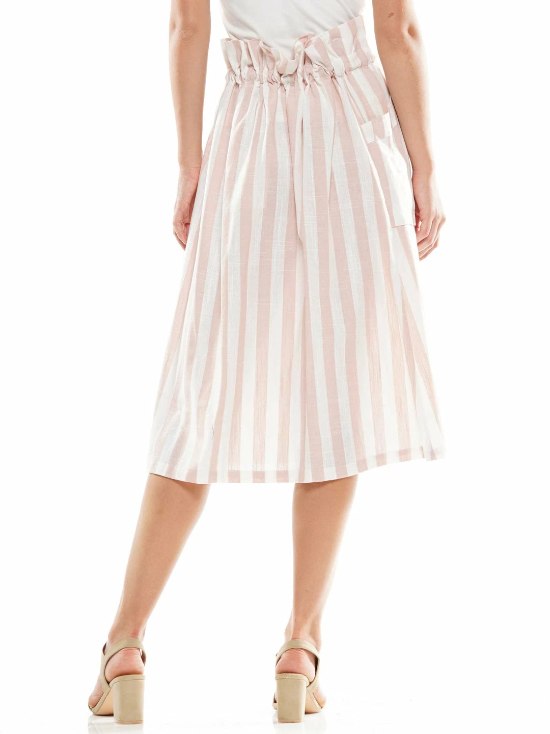 Why Dress SKIRTS Striped Pocket Midi Skirt 5 Why Dress SKIRTS Striped Pocket Midi Skirt