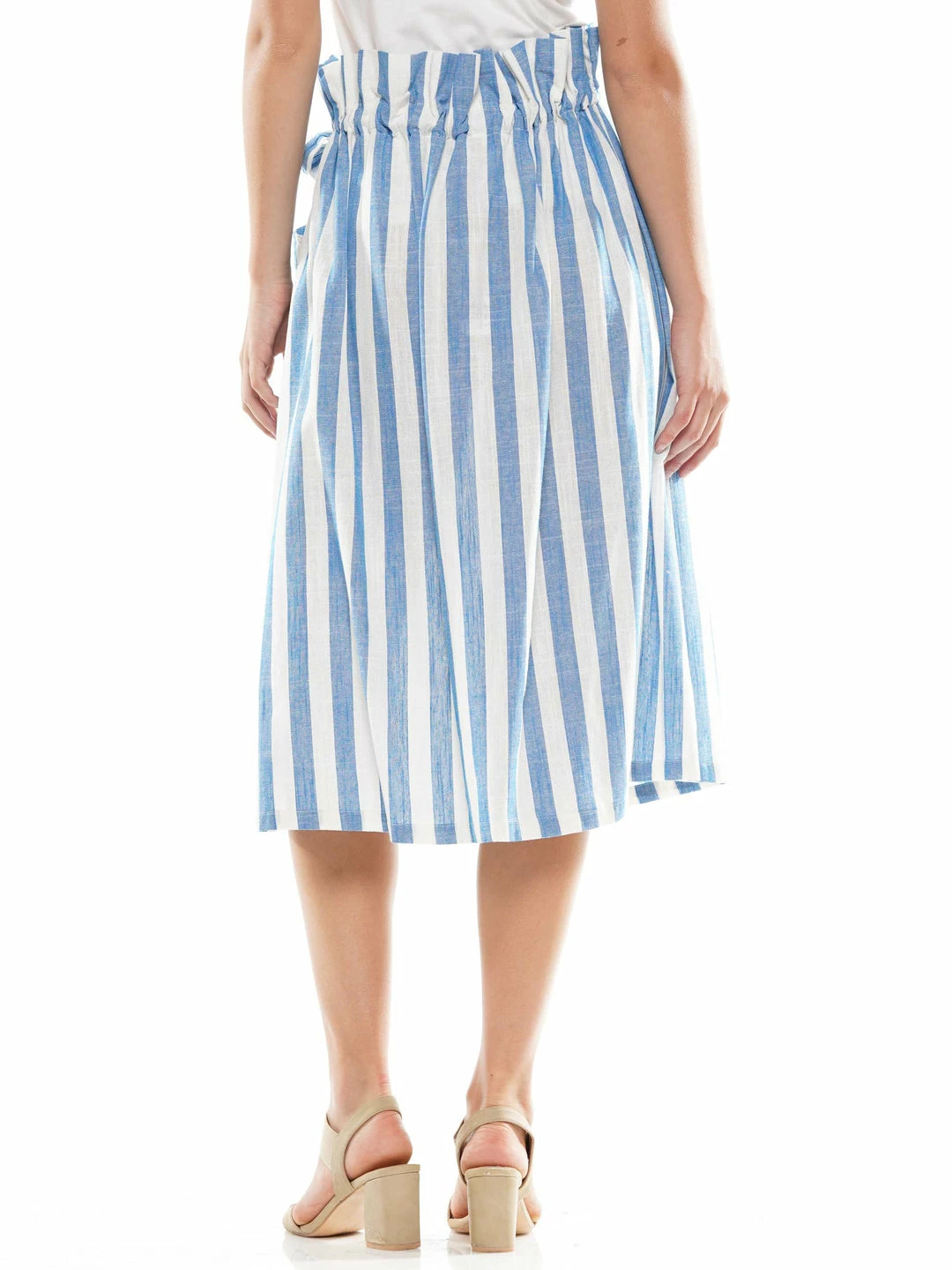 Why Dress SKIRTS Striped Pocket Midi Skirt 8 Why Dress SKIRTS Striped Pocket Midi Skirt