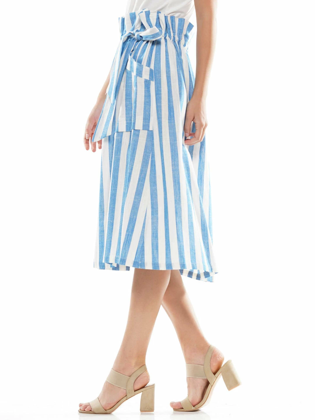 Why Dress SKIRTS Striped Pocket Midi Skirt 7 Why Dress SKIRTS Striped Pocket Midi Skirt