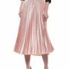 Why Dress SKIRTS Metallic Pleated Skirt 2 Why Dress SKIRTS Metallic Pleated Skirt