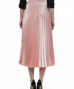 Why Dress SKIRTS Metallic Pleated Skirt 8 Why Dress SKIRTS Metallic Pleated Skirt