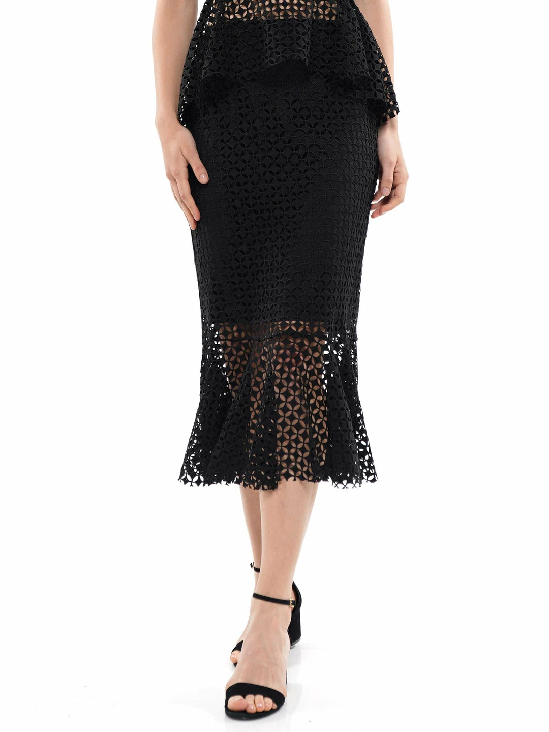 Why Dress Body Skimming Mermaid Hem Midi Skirt 3 Why Dress Body Skimming Mermaid Hem Midi Skirt