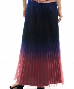 Why Dress SKIRTS Ombre Pleated Maxi Skirt 7 Why Dress SKIRTS Ombre Pleated Maxi Skirt