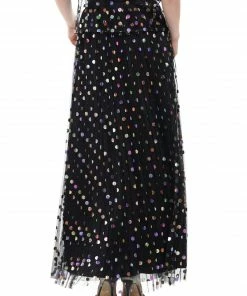 Why Dress Foil Print Pleated Maxi Skirt 7 Why Dress Foil Print Pleated Maxi Skirt