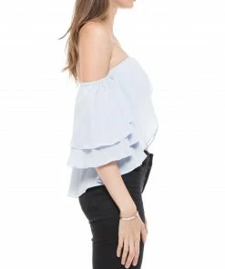 Why Dress BLOUSES Off-shoulder High-low Top 15 Why Dress BLOUSES Off-shoulder High-low Top