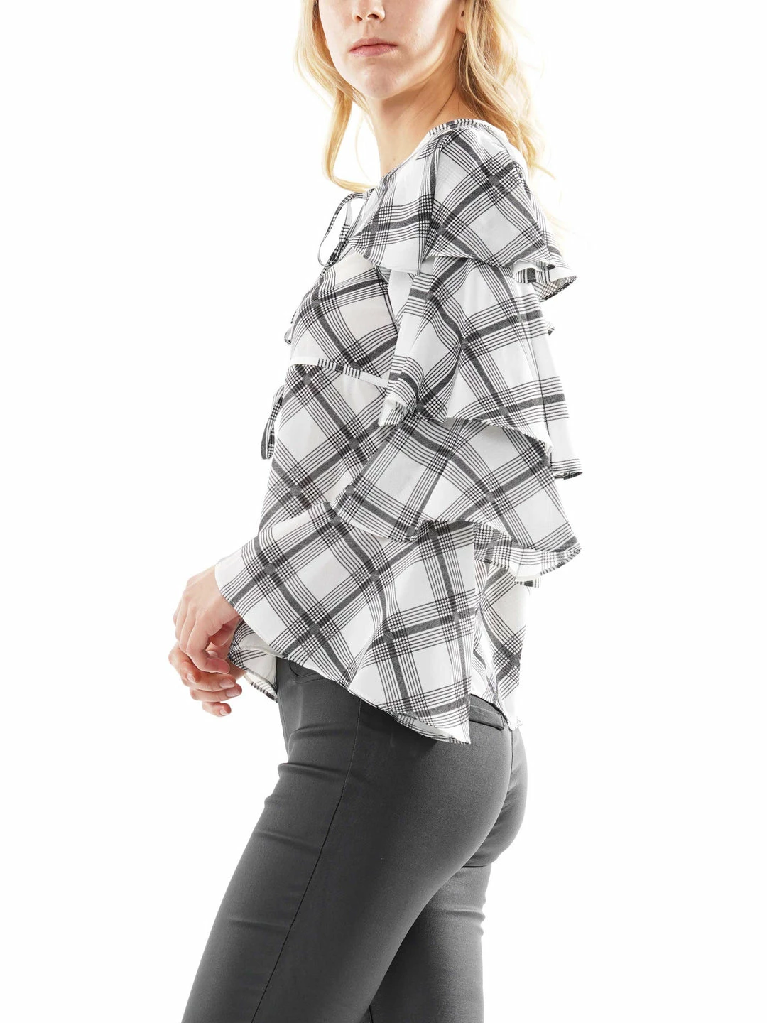 Why Dress Layered Sleeve Printed Blouse 4 Why Dress Layered Sleeve Printed Blouse