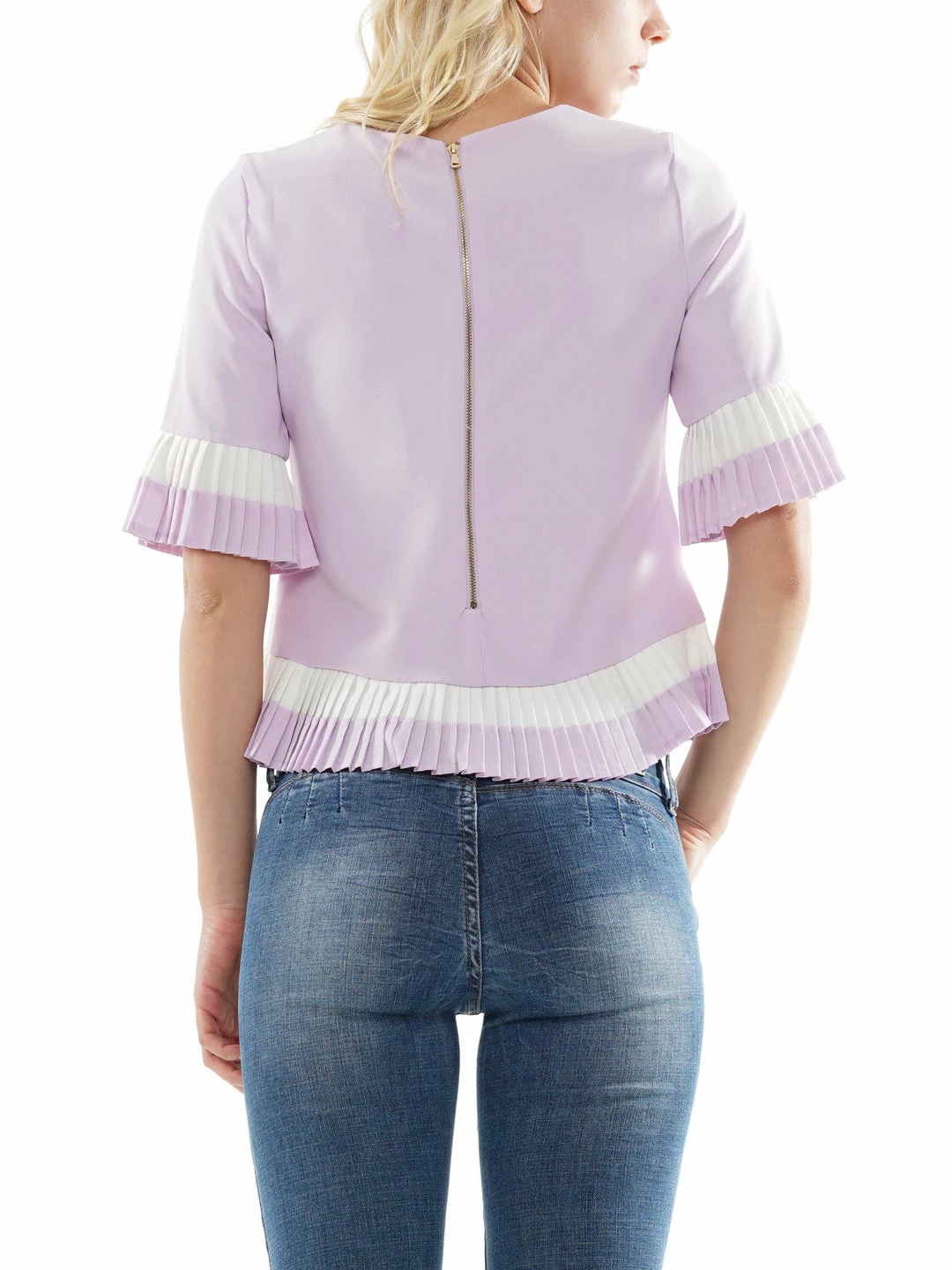 Why Dress NEW ARRIVALS Crepe Pleats Blouse 6 Why Dress NEW ARRIVALS Crepe Pleats Blouse