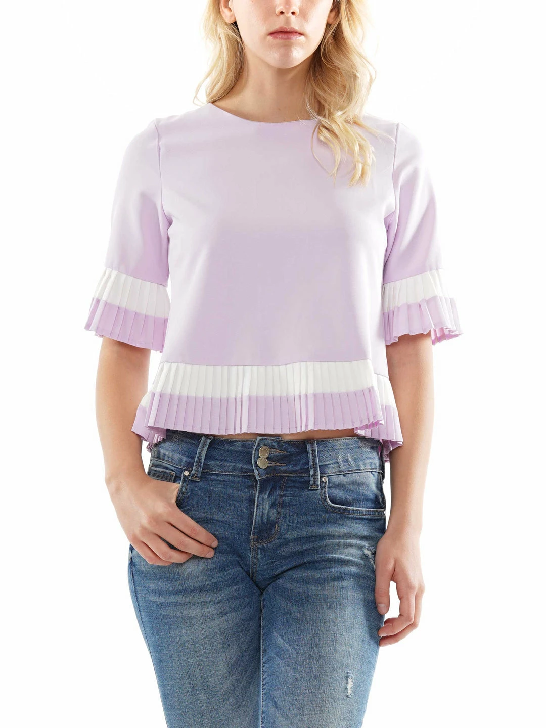 Why Dress NEW ARRIVALS Crepe Pleats Blouse 3 Why Dress NEW ARRIVALS Crepe Pleats Blouse