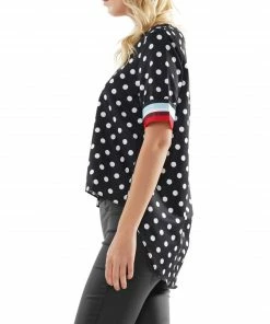 Why Dress Polka Dot V-neck Top NEW ARRIVALS 23 Why Dress Polka Dot V-neck Top NEW ARRIVALS