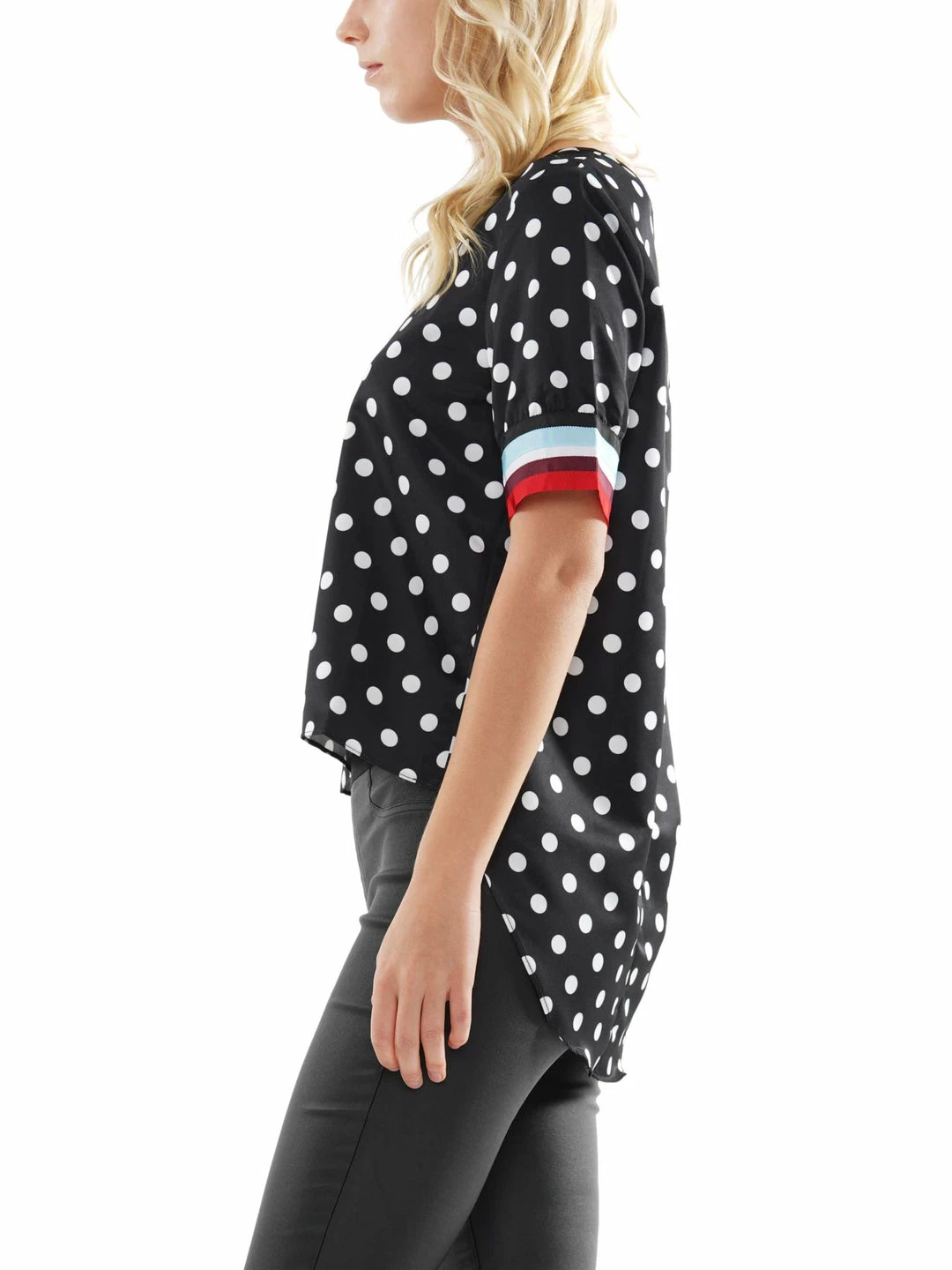Why Dress Polka Dot V-neck Top NEW ARRIVALS 12 Why Dress Polka Dot V-neck Top NEW ARRIVALS
