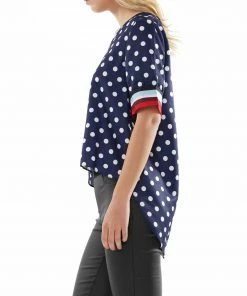 Why Dress Polka Dot V-neck Top NEW ARRIVALS 19 Why Dress Polka Dot V-neck Top NEW ARRIVALS