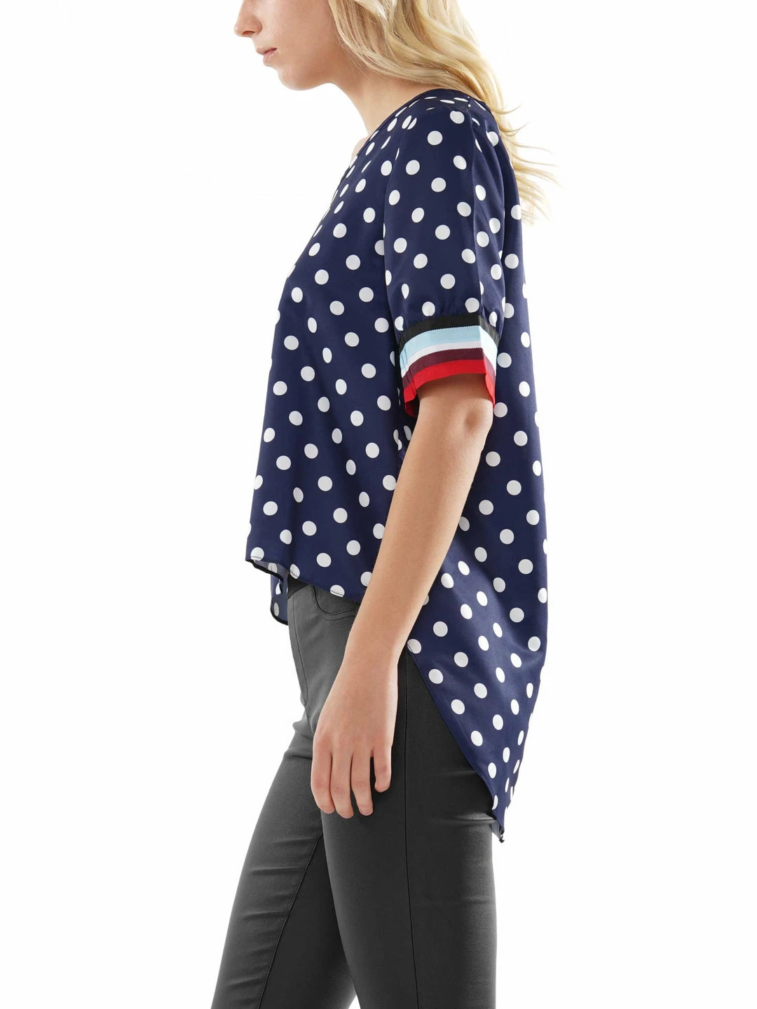 Why Dress Polka Dot V-neck Top NEW ARRIVALS 8 Why Dress Polka Dot V-neck Top NEW ARRIVALS