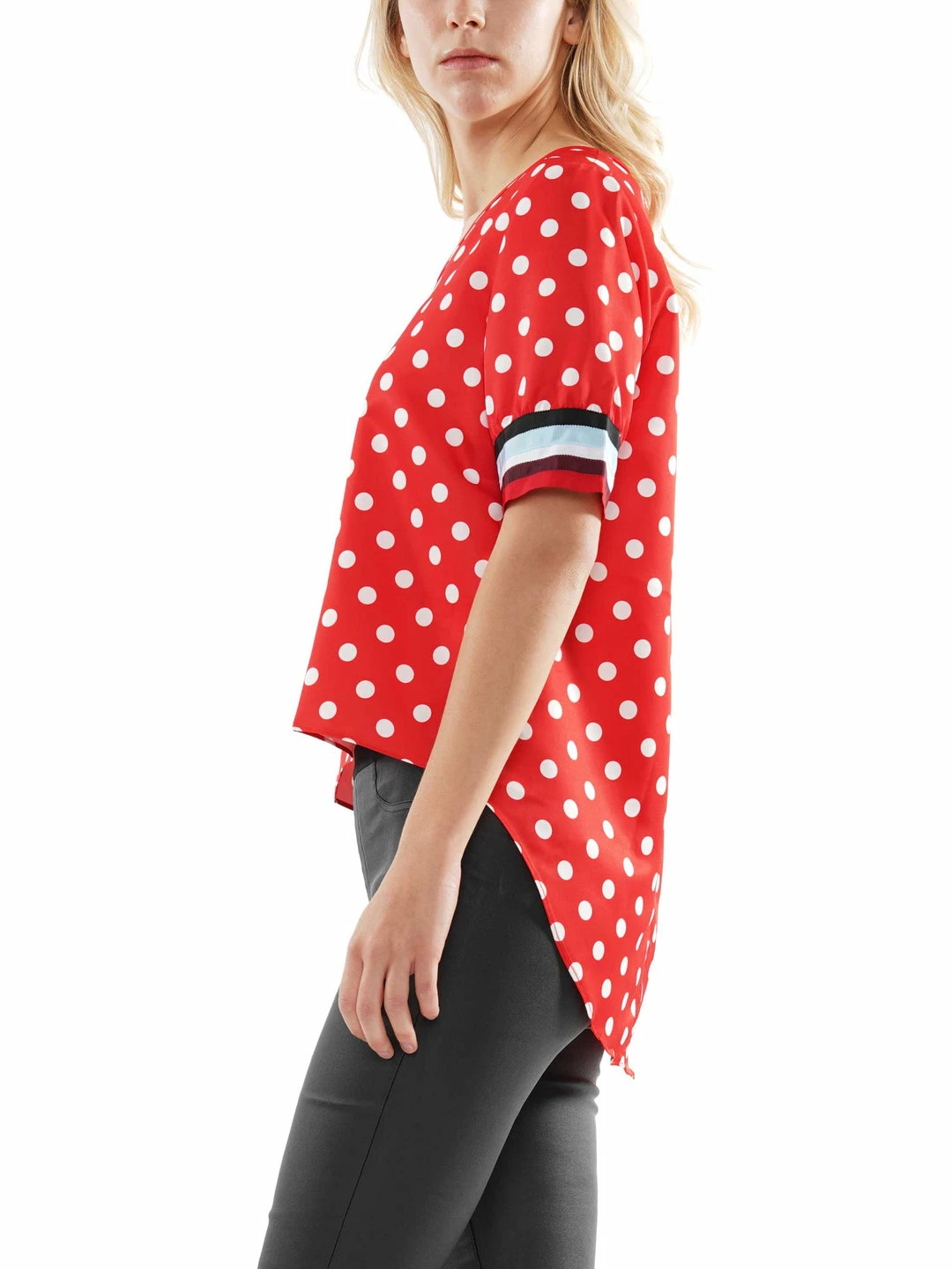 Why Dress Polka Dot V-neck Top NEW ARRIVALS 4 Why Dress Polka Dot V-neck Top NEW ARRIVALS